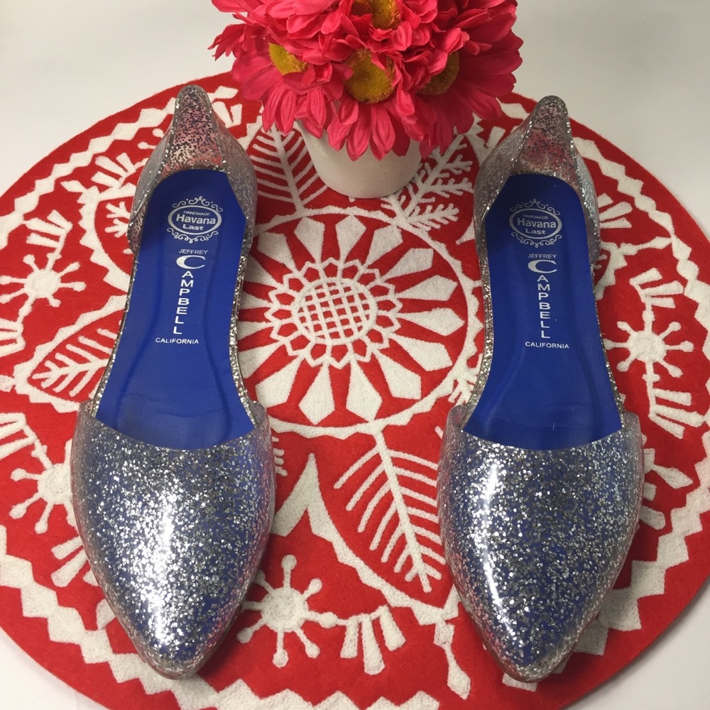 JEFFREY CAMPBELL D’Orsay jelly flats